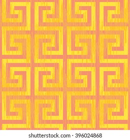 Japanese fret key pattern seamless vector background tile