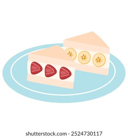 Japanese Fruit Sandwiches Vegan Cream Cheese dessert