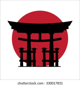 Japanese gate