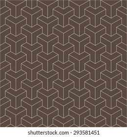 Japanese geometric pattern design texture.