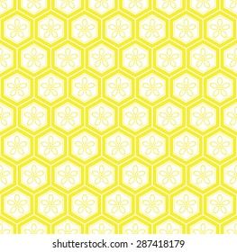 Japanese geometric seamless pattern design texture. Vector Background