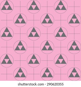 Japanese geometric seamless pattern design texture. Vector Background