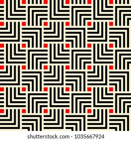 Japanese geometric tiling pattern, Art Deco background