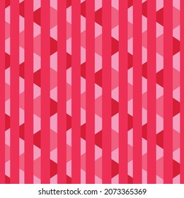 Japanese Geometric Trapezoid Stripe Vector Seamless Pattern