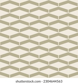 Japanese Geometric Zigzag Motif Vector Seamless Pattern