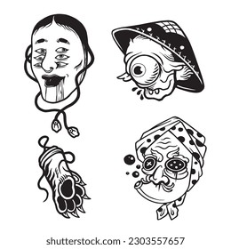 japanese ghost vector bundle
traditional tattoo