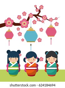 japanese girl design