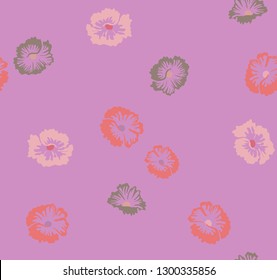 Japanese Hibiscus Pattern