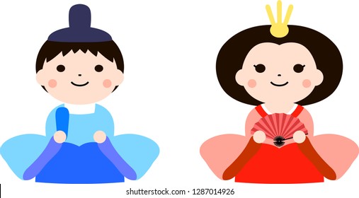 Japanese Hina dolls