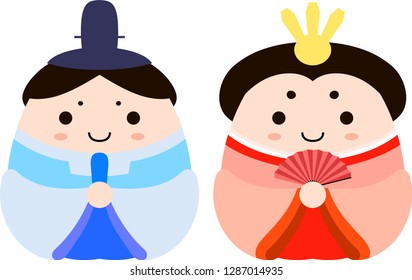 Japanese Hina dolls