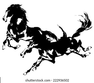 Japanese horse