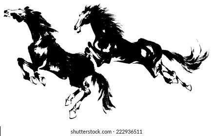 Japanese horse