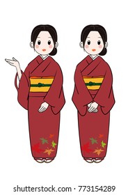 Japanese Hospitality - Woman image set