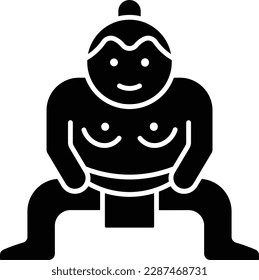 Japanese Japan sumo people user Glyph