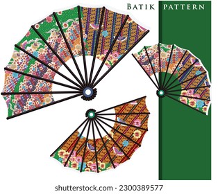 Hinchas de batik hokokai japoneses y javaneses