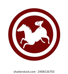 Japanese kamon crest symbol. Japanese cultural clan stamp.