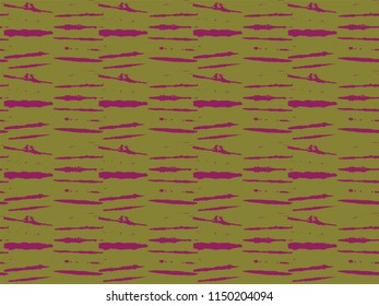 Japanese Kimono Vector Seamless Pattern, Female Tie Dye Organic Texture. Wabi Sabi Ikat Geo Texture, Asian Kimono Fashion Watercolor Batik Design. Creative Shibori Geometric Seamless Summer Pattern