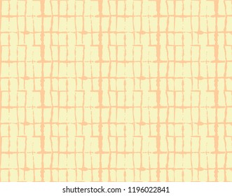 Japanese Kimono Vector Seamless Pattern, Trendy Tie Dye Geisha Ornament. Wabi Sabi Ikat Geo Texture, Asian Kimono Textile Watercolor Batik Design. Textured Shibori Cool Boho Seamless Summer Pattern