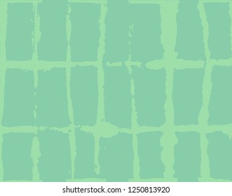 Japanese Kimono Vector Seamless Pattern, Female Tie Dye Organic Texture. Wabi Sabi Ikat Geo Texture, Asian Kimono Textile Watercolour Batik Prints. Textured Shibori Geometric Seamless Summer Pattern