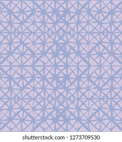 Japanese Kimono Vector Seamless Pattern, Female Tie Dye Organic Texture. Wabi Sabi Ikat Geo Pattern, Asian Kimono Fashion Watercolor Batik Design. Textured Shibori Bohemian Seamless Summer Pattern