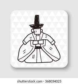 Japanese king doodle