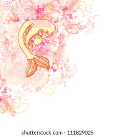  japanese koi background