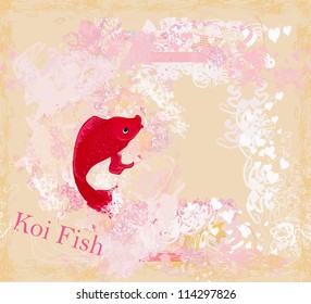  japanese koi background