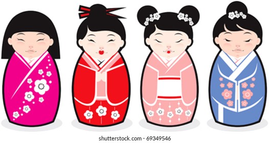 japanese kokeshi doll