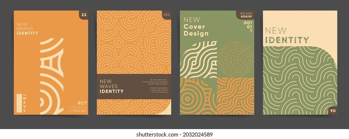 Japanese or Korean Traditional business presentation template. Abstract Geometric Vector poster design collection. EPS 10 asian background layout for banners, posters, web design, flyers, book covers.