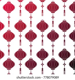 japanese lamp hanging pattern background