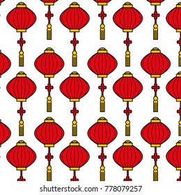 japanese lamp hanging pattern background