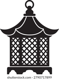 Japanese Lantern Illustration art vector