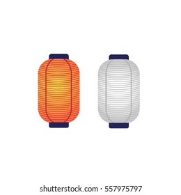 Japanese lantern, paper lantern for festival, traditional 