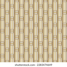 Japanese Line Weave Vector Seamless Pattern