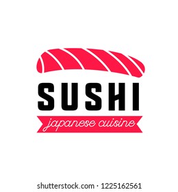 Japanese logo for Japanese restaurant. vector illustration