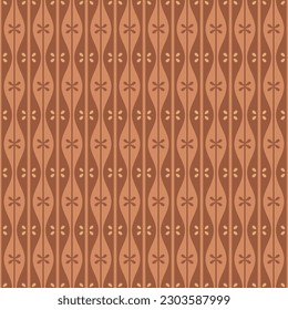 Japanese Loop Wave Stripe Vector Seamless Pattern
