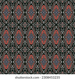 Japanese Luxury Diamond Vector Seamless Pattern