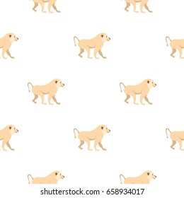 Japanese macaque pattern seamless for any design vector illustration