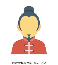 
Japanese Man Vector Icon
