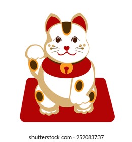 Japanese maneki neko.