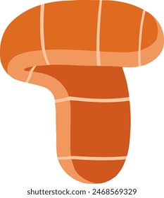 Japanese Meal Sushi Letter Alphabet Vector Element