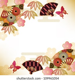 japanese motif background