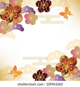 japanese motif background