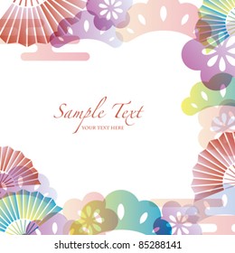 japanese motif background