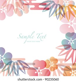 japanese motif background