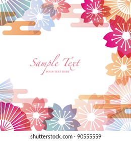japanese motif background