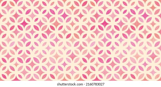 Japanese motif background. Seamless pattern.Vector.