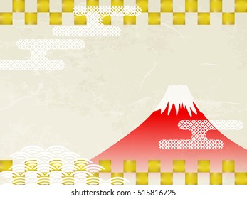 japanese Mt.Fuji traditional paper