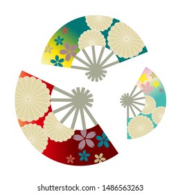 Japanese New year card Material