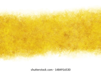 Japanese new year gold ink watercolor splash abstract or vintage hand paint background, vector illustration